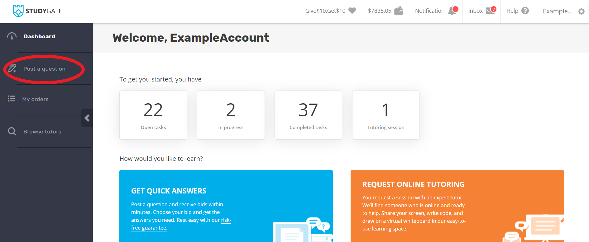 Quick Answer 详细下单步骤 Studygate CN