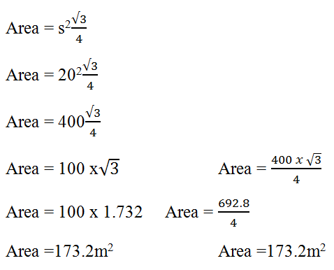 3.3: Formula for the Area of a Triangle - Mathematics LibreTexts