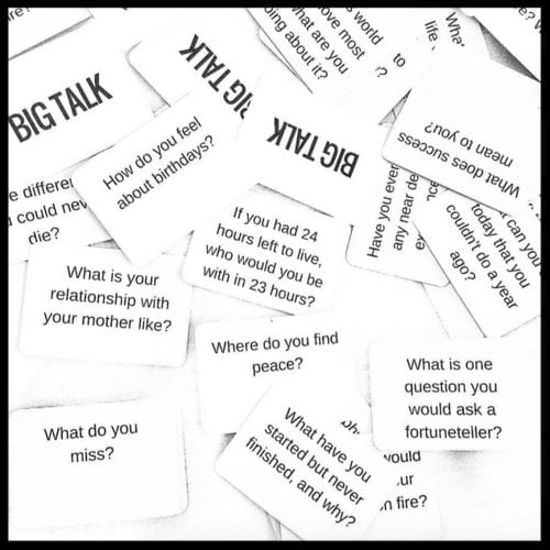 Big Talk Cards