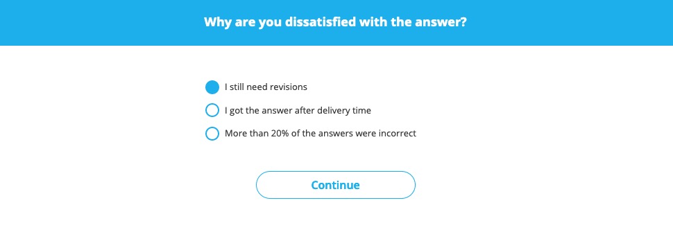 dispute process